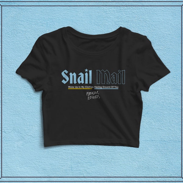 Snail Mail Shirt Etsy