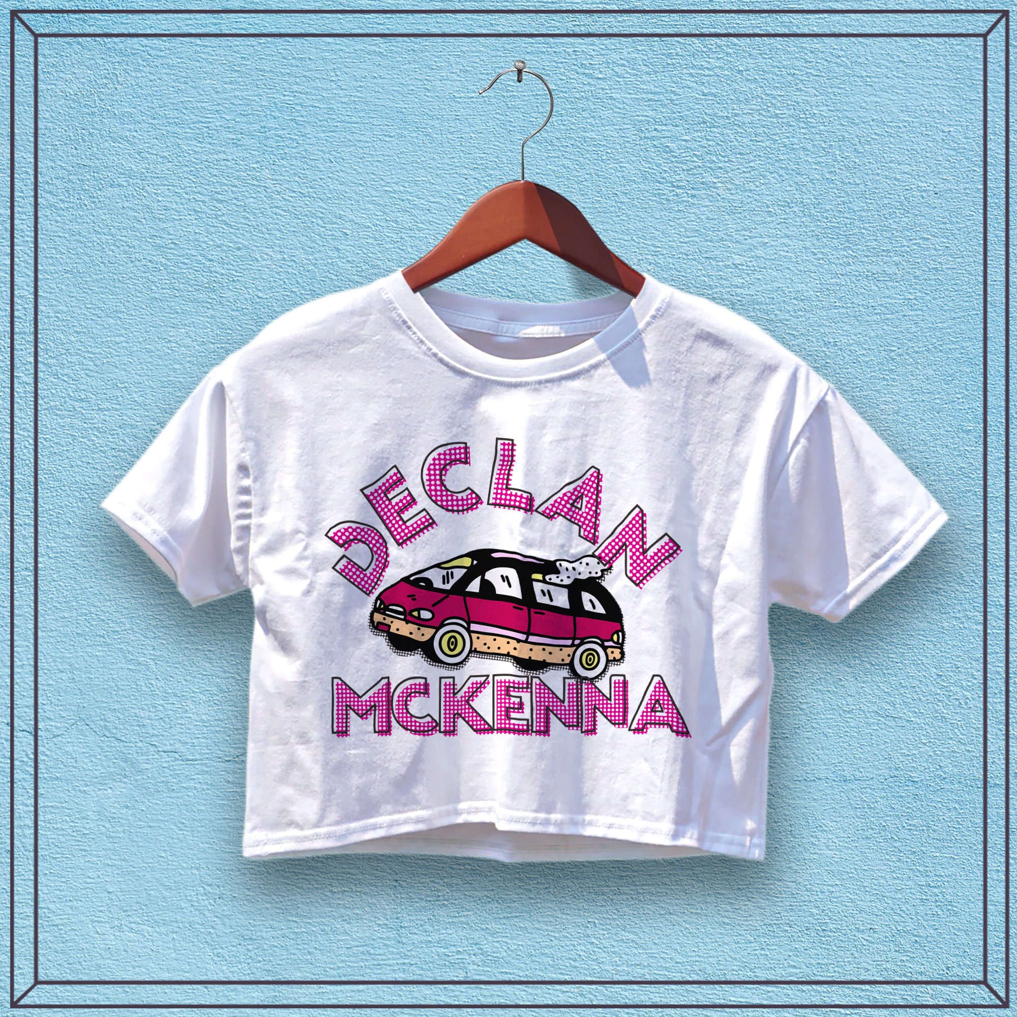 Vintage Declan Mckenna Crop Top Music Shirt, Women Shirts, Declan Mckenna  Shirt, Trendy Shirt, Y2K Crop Top 