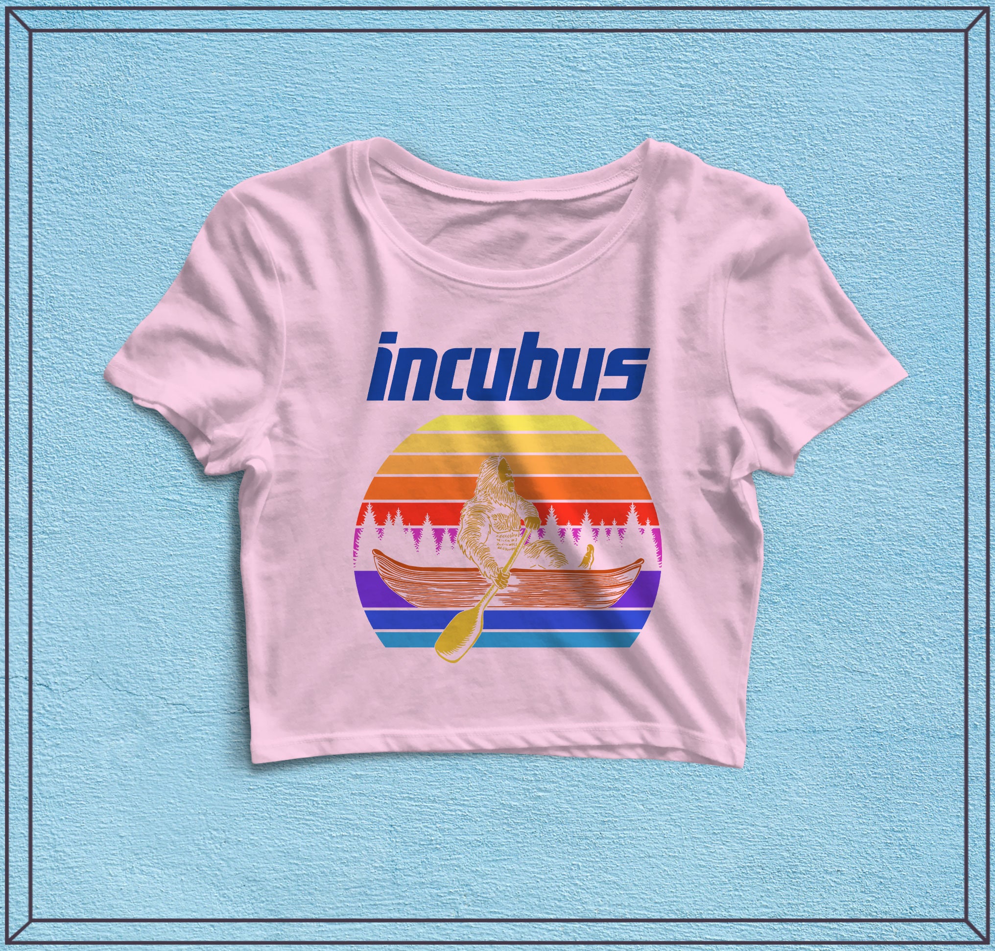 Incubus Tour Crop Top - Music Shirt, Women Shirts