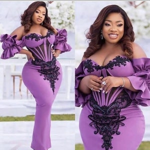 Long gown clearance for plus size