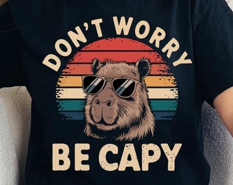 Chill Carpincho PNG: Gráfico de animal con estilo (Descarga digital)