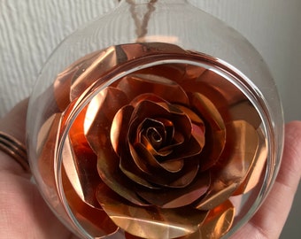 Copper Rose, anniversary, gifts for her, gifts for him, gifts for them, birthday, valentines, love, handmade, everlasting, forever, mothers