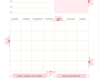 Angel Number Monthly Tracker