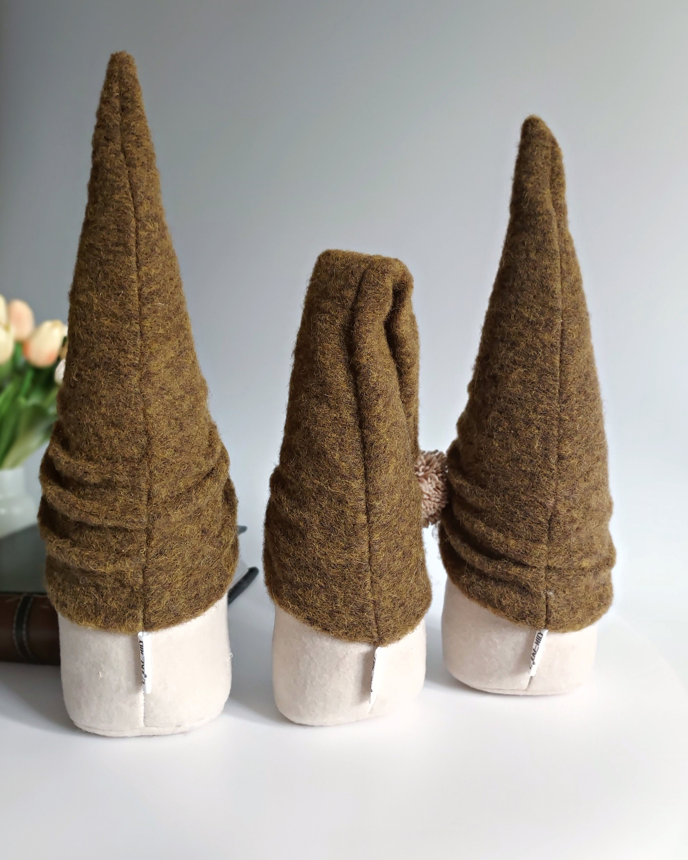 Set of Three Handmade Nordic Gnomes, 36cm, Autumn Decor - Etsy