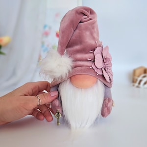 Scandinavian gnome is the guardian of home warmth.  Great housewarming gift, gift for grandmother, mom, auntie, friends, for family, 25 cm