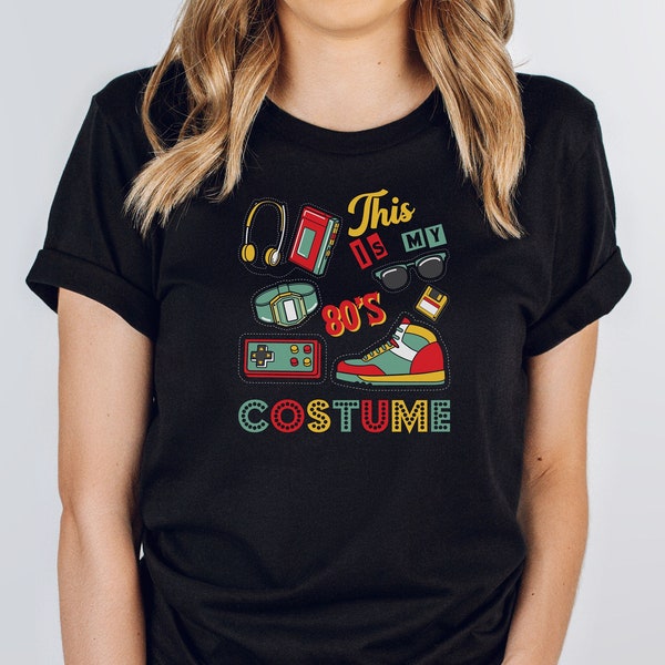 80s Costume Party Retro Shirt | 80s Party Outfit | Costume Party Tee | Retro Tshirt | 80s Vibe Shirt | Retro 80s Tshirt | Graphic Retro Tee