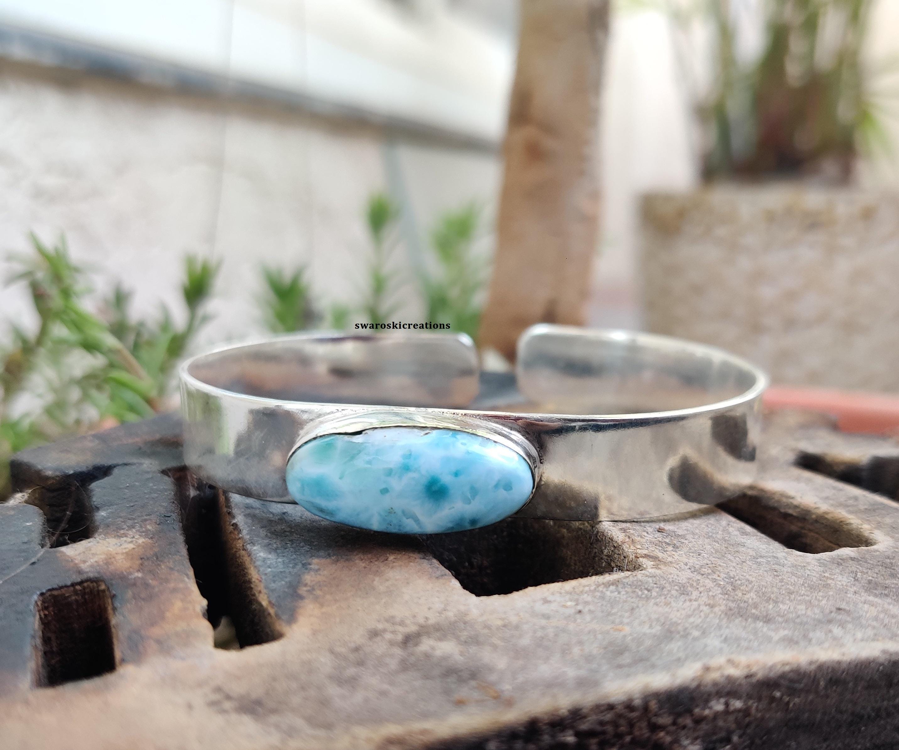 ラリマーのバングル - Etsy 日本
