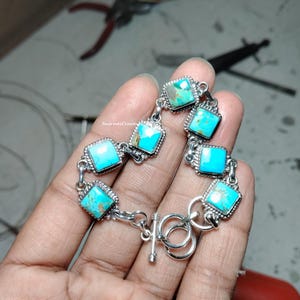 Natural labarodite bracelet - Etsy 日本
