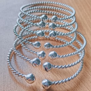 Silver Bangles, 7 Set Of Bangles, Set Of Bangles, Silver Bangle, 925 Silver Sterling Bangle, Flower Bangle, Women Bangles, Set Of Bangle JKL