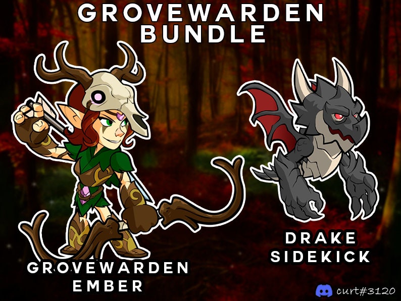 Grovewarden Bundle Ember Bundle for Brawlhalla Etsy