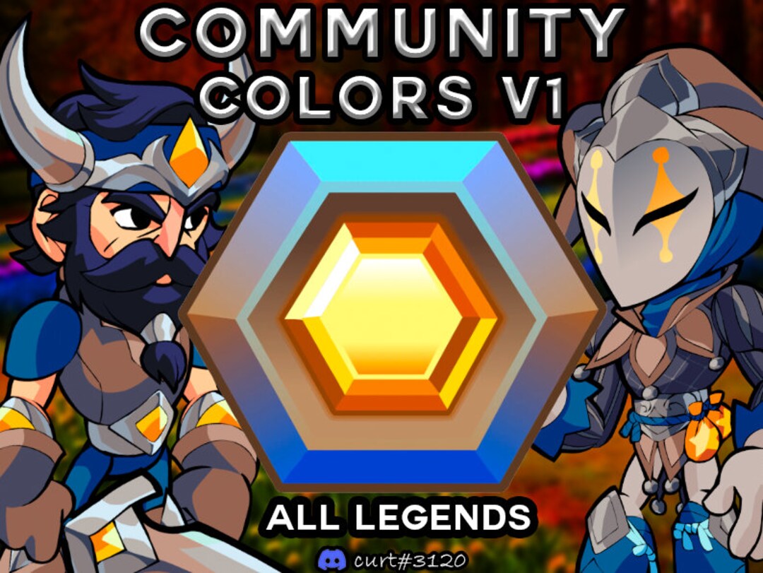 Community Colours universal for Brawlhalla Etsy UK