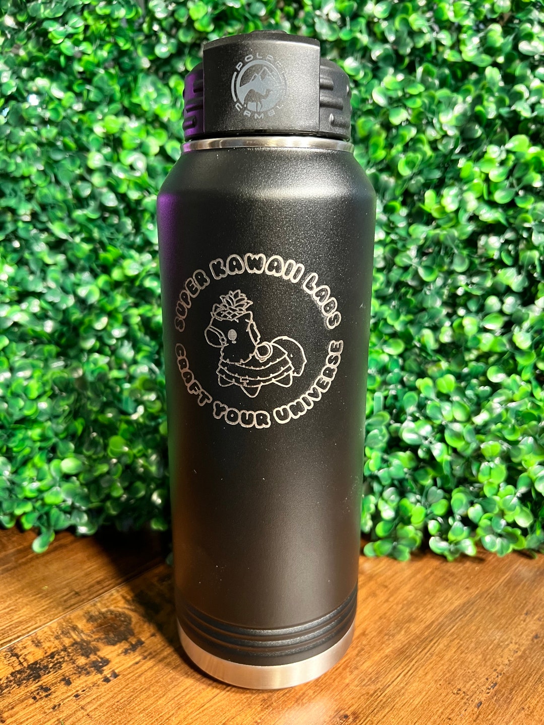 Custom 40 Oz Polar Camel Water Bottle, Personalized Water Bottle, Laser ...