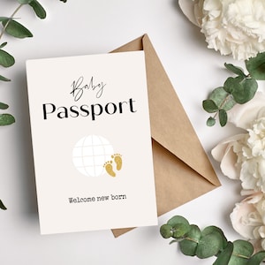 Passeport faire-part naissance, faire-part naissance perso, faire-part naissance numérique, faire-part bébé, faire-part naissance, voyage naissance, bébé