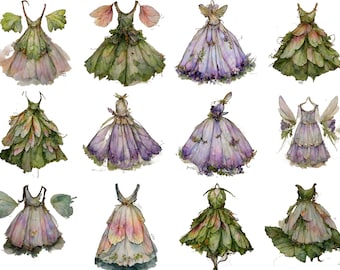 Watercolor Fairy Dress Clipart Bundle, Whimsical Princess Fashion (digital Download) - Etsy Watercolor Fairy Dress Clipart Bundle, Whimsical Princess Fashion (digital Download) - Etsy
