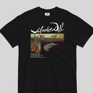 The Persistence of Memory by Salvador Dali • Original Comfort Colors® Shirt • Fine Art T-Shirt • Surrealist Painting • Aesthetic Vintage Tee