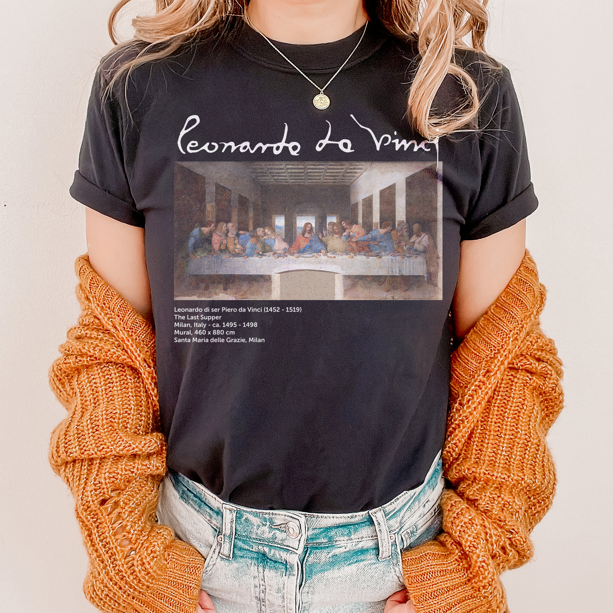 The Last Supper by Leonardo Da Vinci • Original Comfort Colors