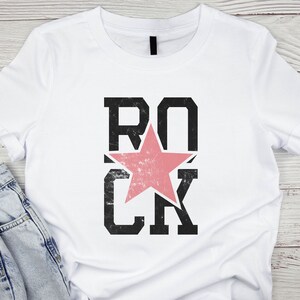 Rockstar Shirt • Rock and Roll • Rock Band Shirt • Music Festival Shirt • Distressed Tee • Rock T-shirt • Gift for Rock Lovers