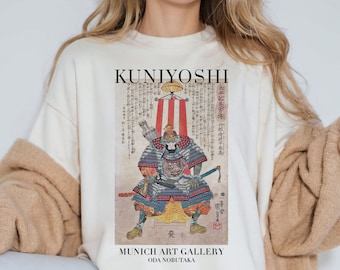 Japan Samurai Sweatshirt • Japanese Streetwear • Grunge Clothes • Retro Japanese Fashion Top • Vintage Style Art Clothing • Unisex Pullover
