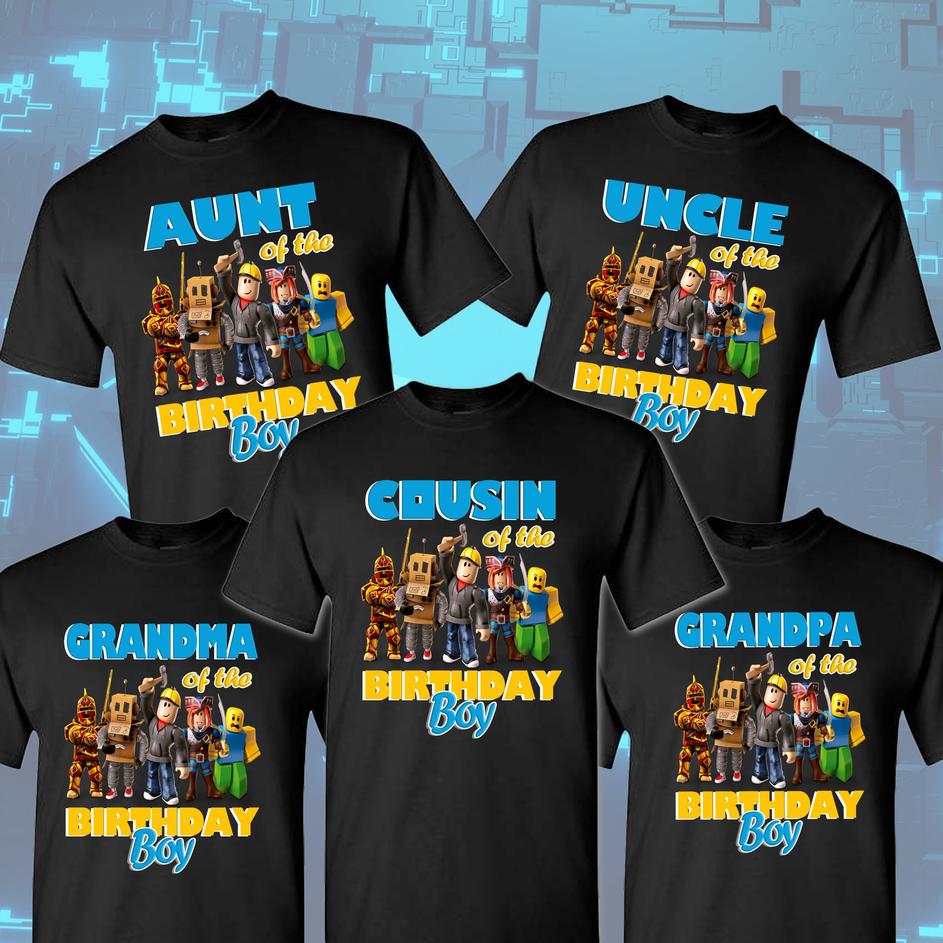 Roblox Design Png Svggame Shirt for Kidsvideo T-shirt for 