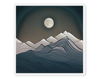 Mystic Mountains Magnets