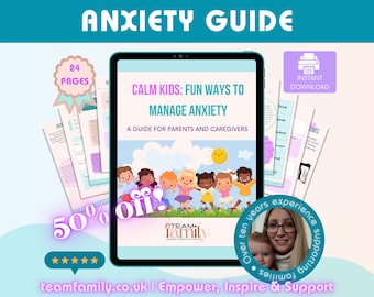 Anxiety Activity E-Book, Parent/Carer Guide To Understanding Anxiety.