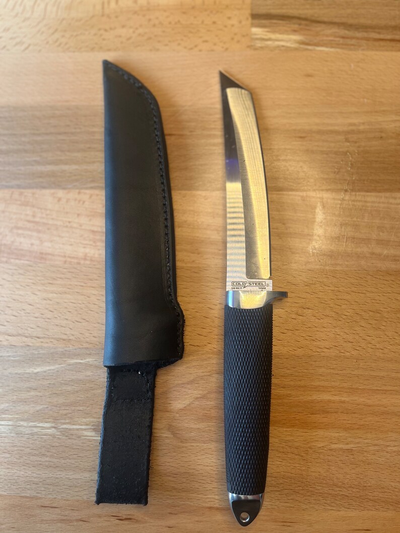 Cold Steel Master Tanto Leather Sheath. Amish Made. Etsy