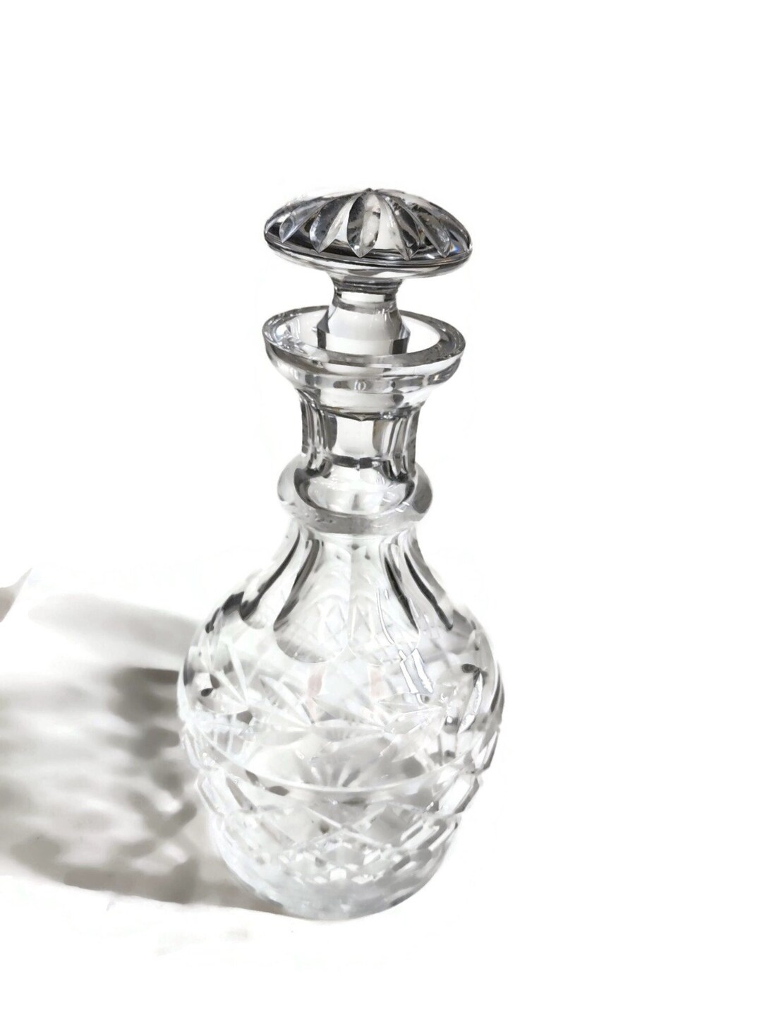 Waterford Crystal Glandor Decanter and Stopper Cut Lead Crystal Marked Waterford Vintage Etsy