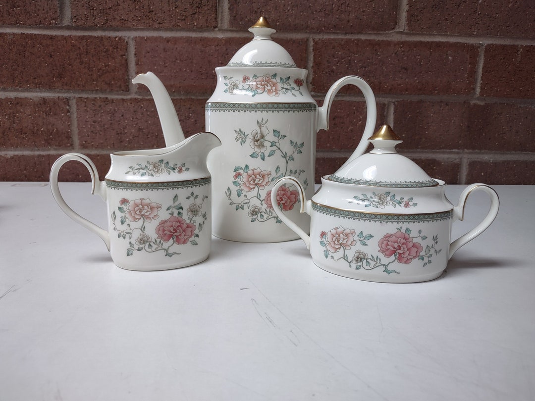 Royal Doulton Minton Jasmine Coffee Set Made in England Etsy