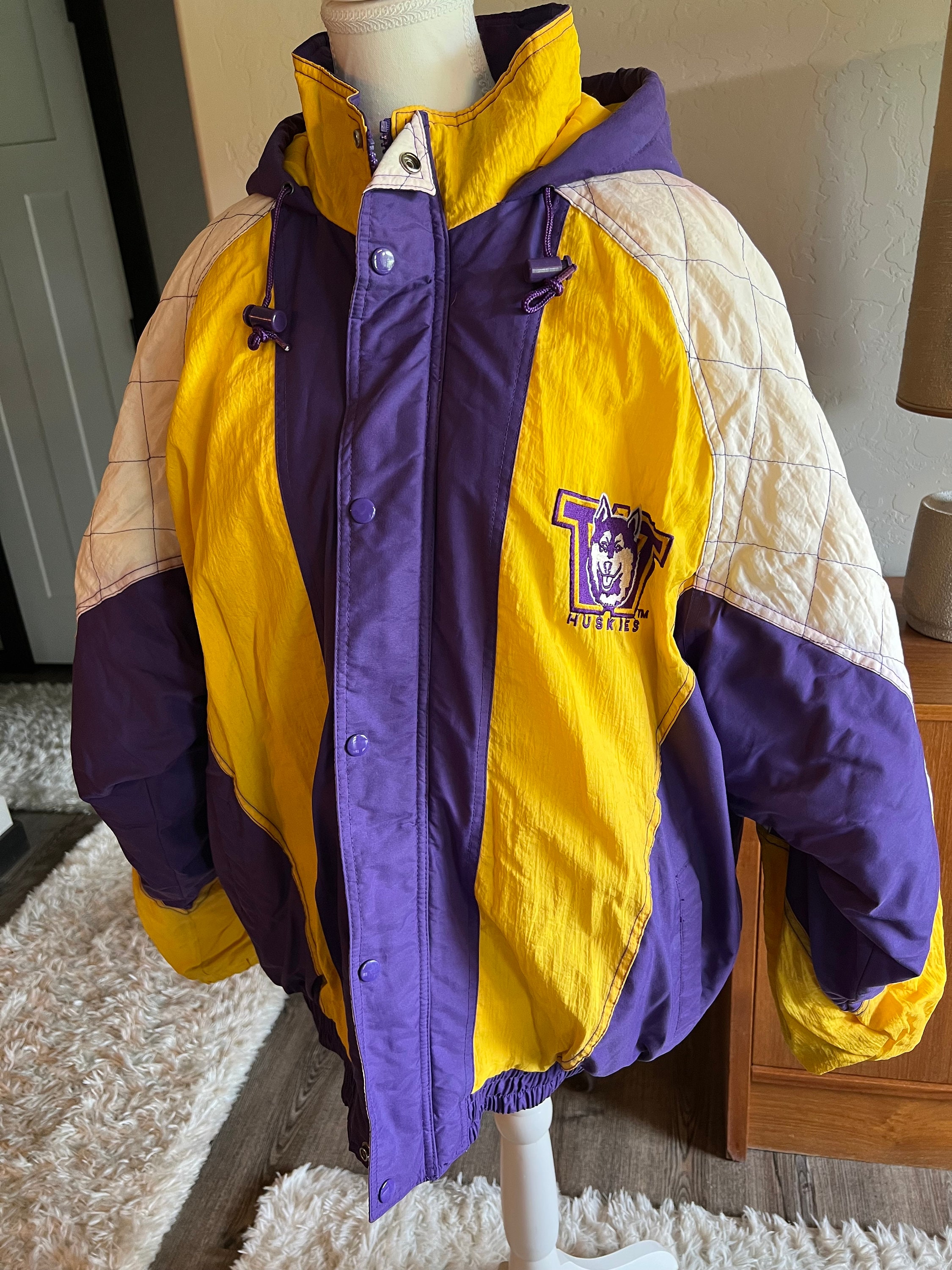 Vintage UW Huskies Starter Jacket