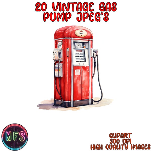 Vintage Gas Pumps - Etsy