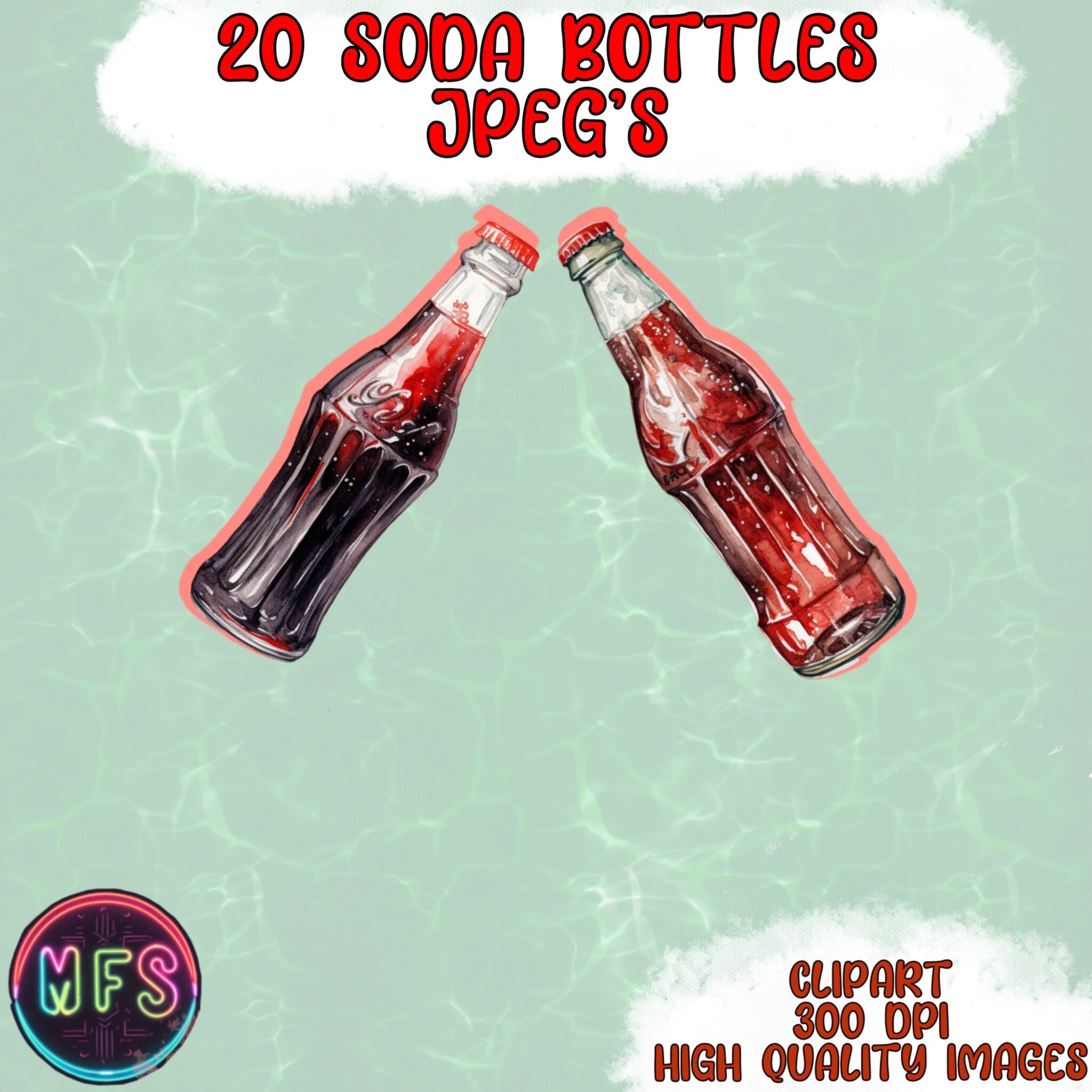 Bombshell Soda R Glass Soda Bottle Clipart