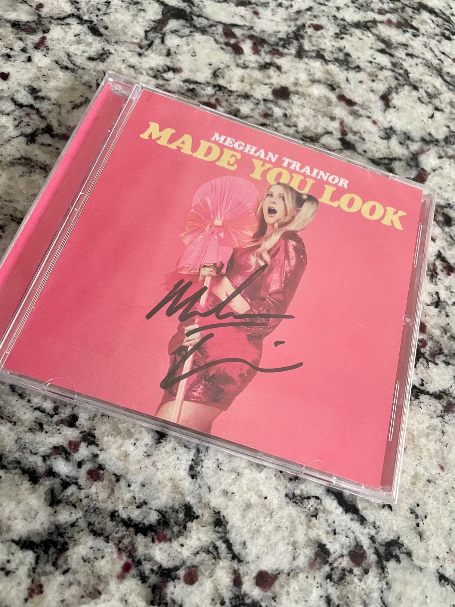 Meghan Trainor Signed Made You Look CD -  Israel