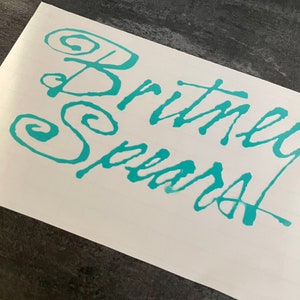 Britney Spears sticker