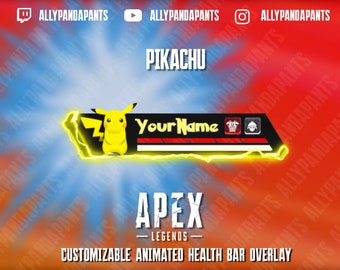 Barra de salud animada personalizable de Apex Legends (descarga digital)
