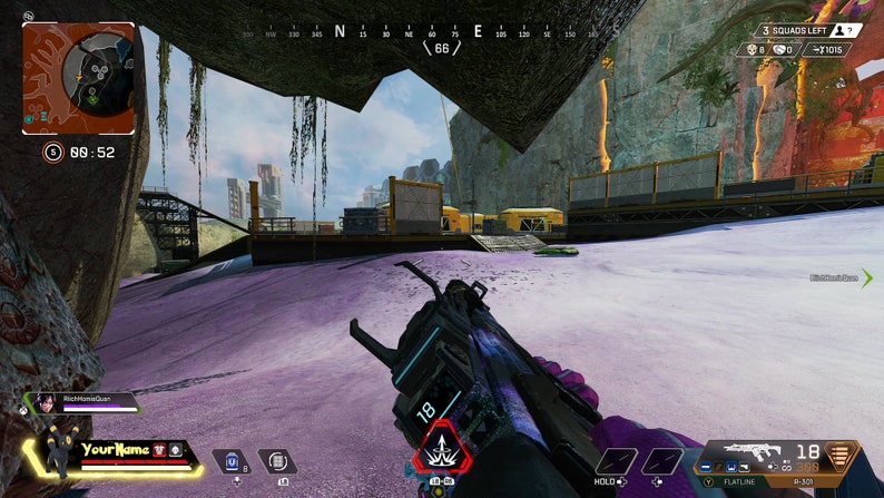 Customizable Animated Apex Legends Health Bar Overlay (Digital Download) image 2