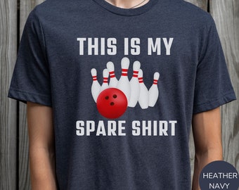 This Is My Spare Bowling Shirt, Bowling Spare Shirt, Retro Bowling Tee, Funny Bowling Shirt, Vintage Bowler Shirt, Gift for Bowling Lover