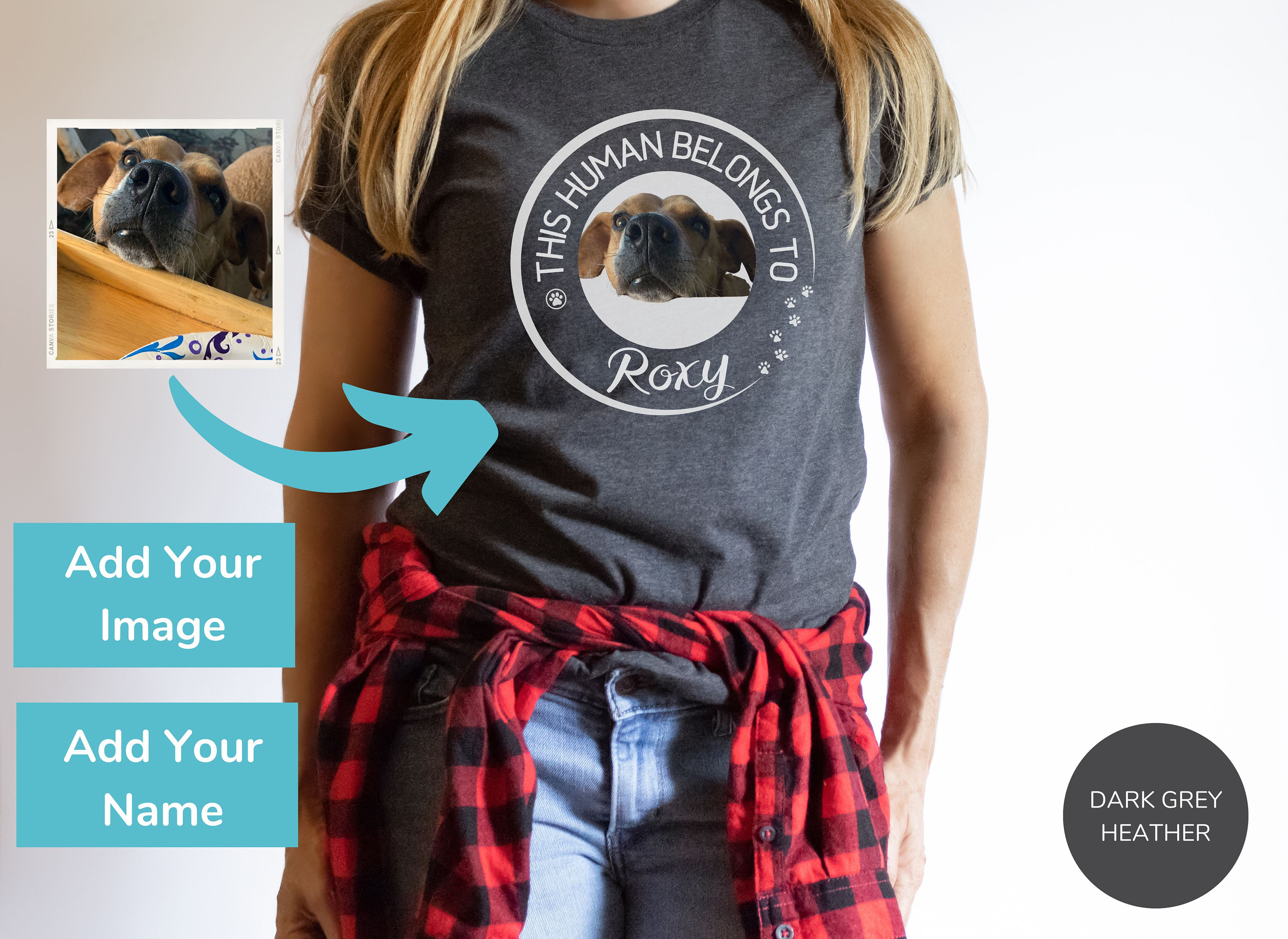 Custom Personalized Pet Shirt/Hoodie - Gift Idea For Dog/Cat Owners