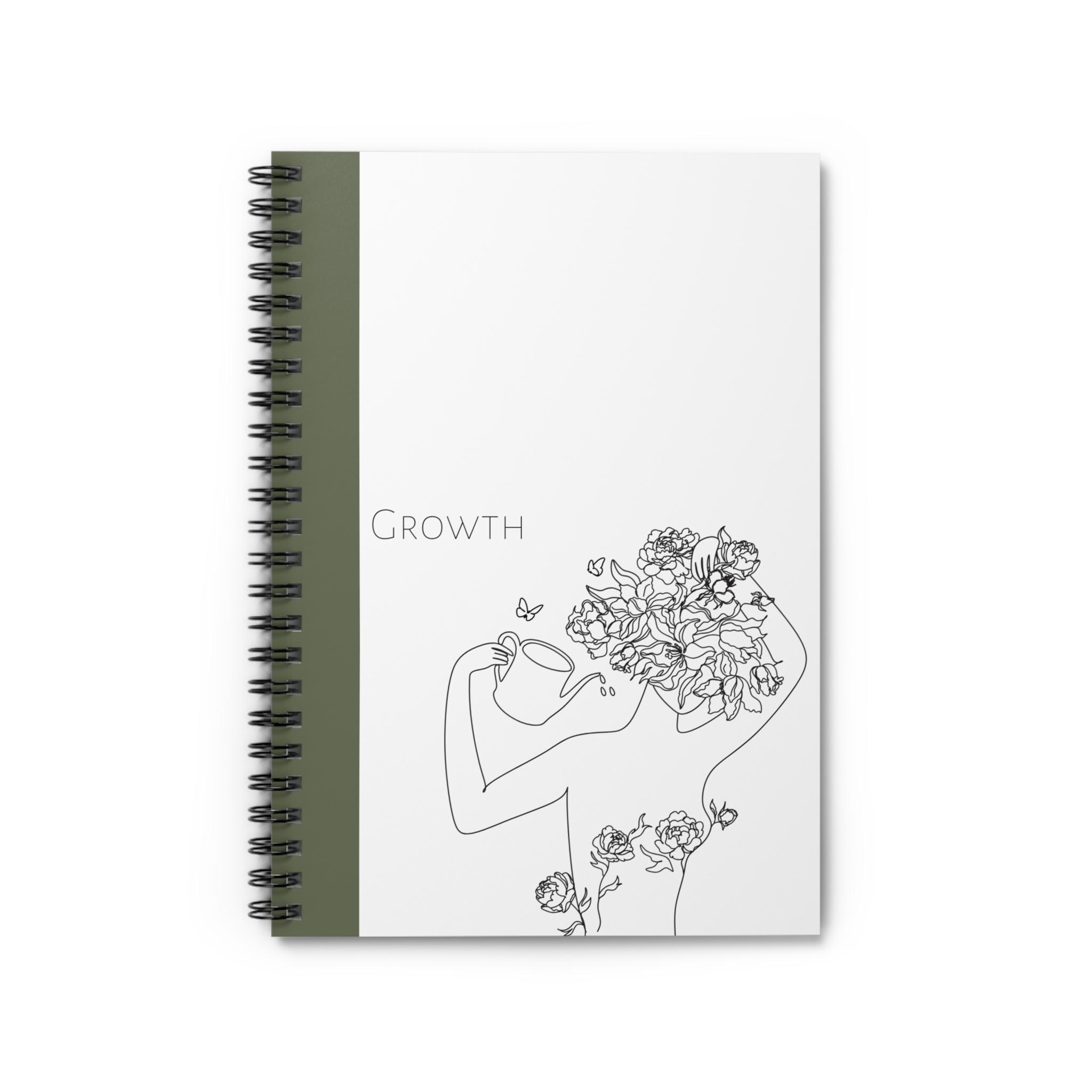 Spiral Notebook - Ruled Line - Etsy