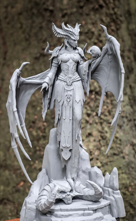 Lilith Diablo 4 Statue Etsy UK