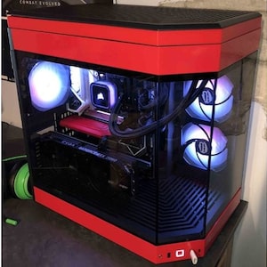 HYTE Y60 PC Case: Top mounted fans frame