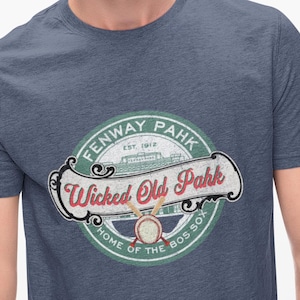 Fenway Park Baseball Tee: Vintage Boston Sports Fan Shirt