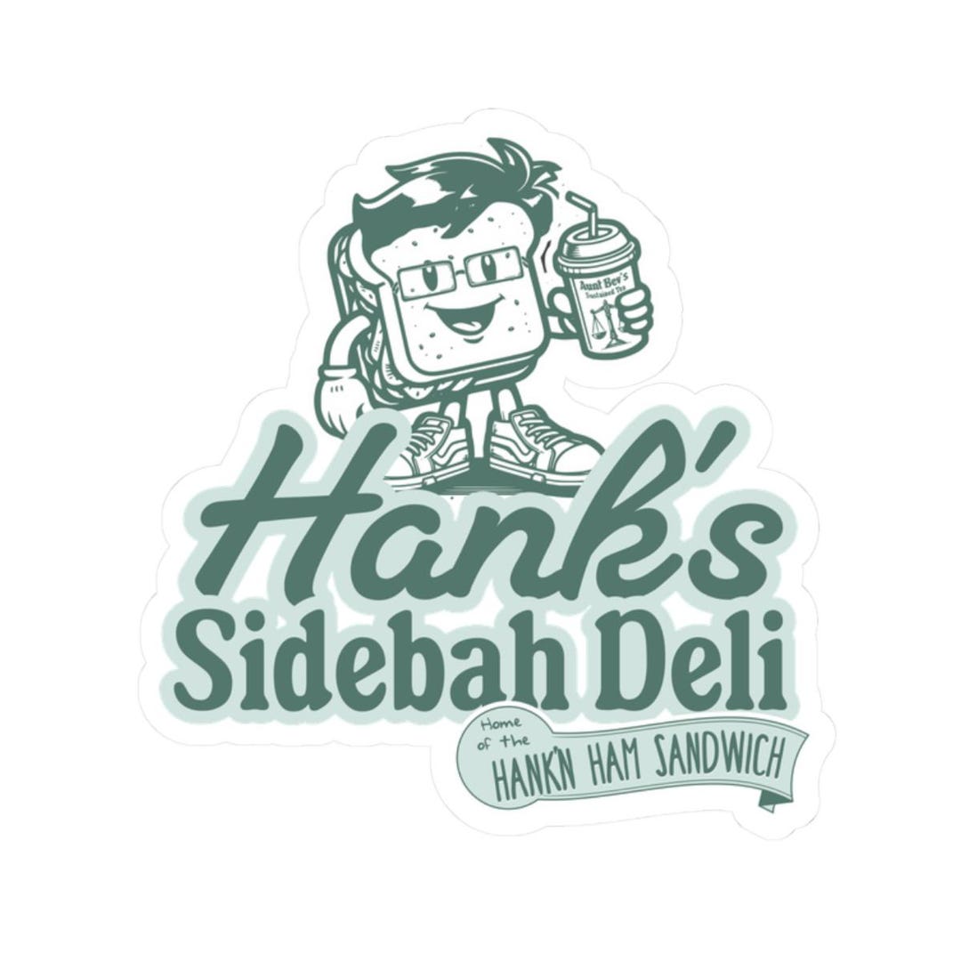 Kiss-cut Stickers, Hank's Sidebah Deli, Karen Read Courtroom Humor, FKR ...