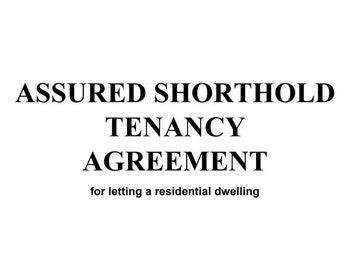 Moduli modello di contratto di LOCAZIONE A BREVE ASSICURATO per i proprietari Documenti di noleggio per affittare una gestione della proprietà di un'abitazione residenziale