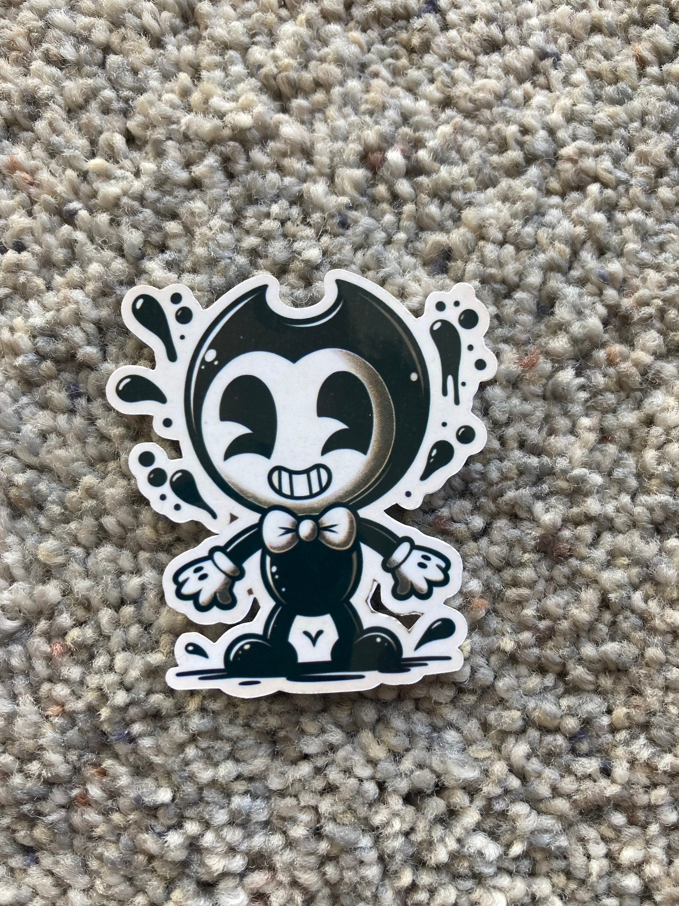 Custom Bendy-inspired Animation Stickers - Vintage Cartoon Decals - Etsy