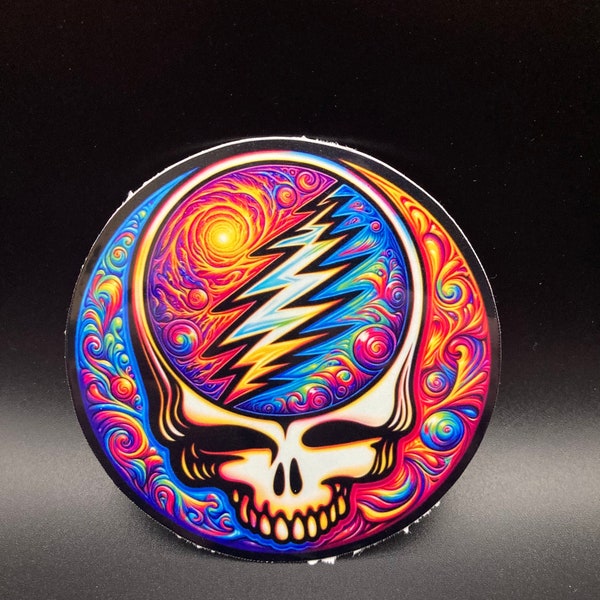 Deadhead Delights: Radiant Grateful Dead Inspired Sticker Collection - Series 0