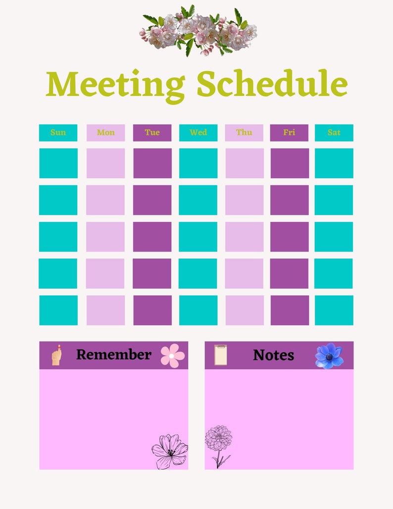 meeting-schedule-etsy