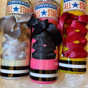 Converse Removeable Lace Shoe Tumbler.