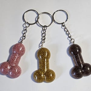 Rude adult humour willy keyring charm |  18+ grown-up | hen do and stag do favours | wedding funny gift, naughtyparty