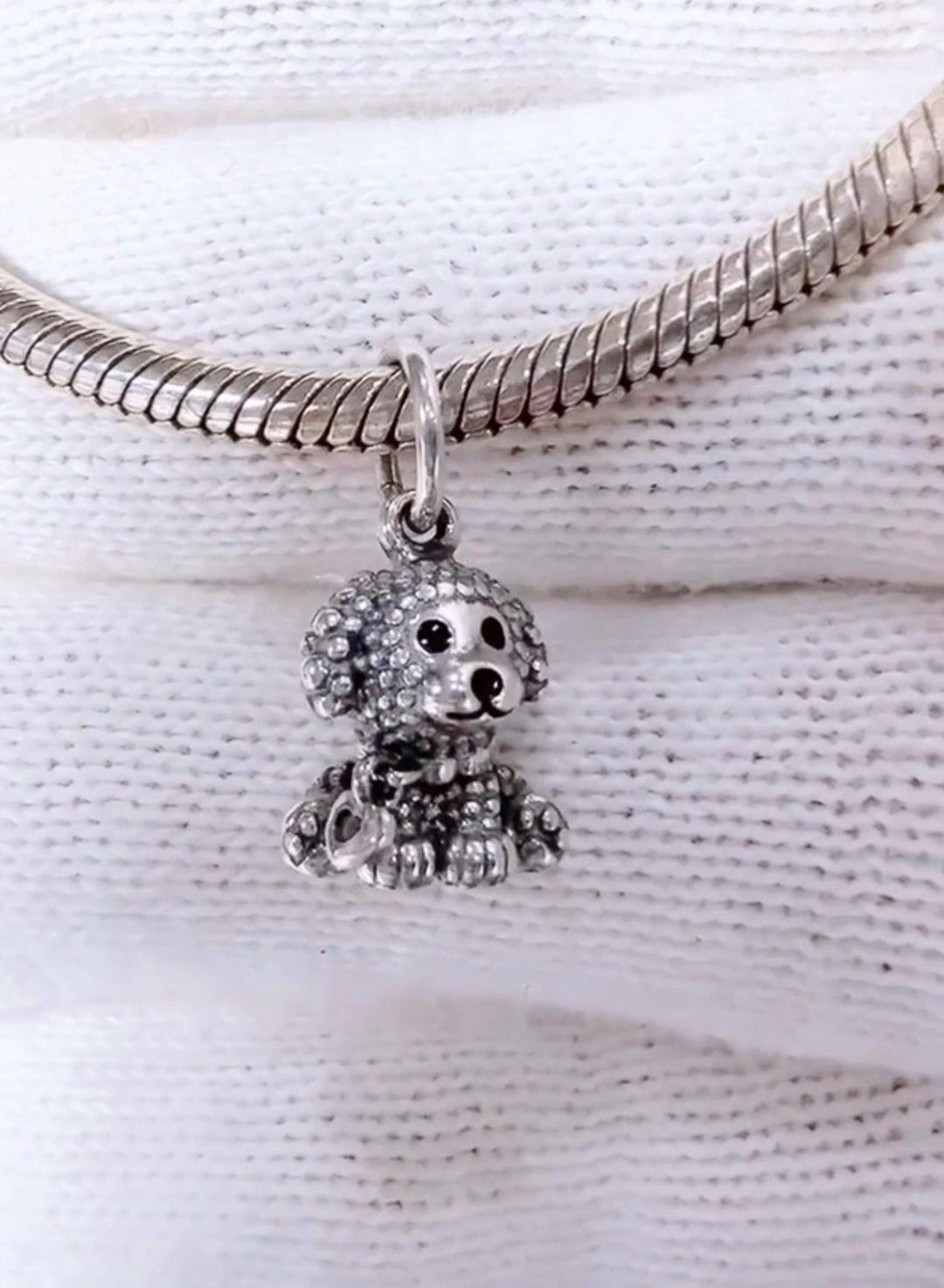 New Poodle Puppy Dog Charm S925 Silver Charm for Pandora Bracelet - Etsy