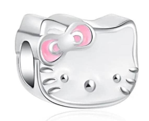 New Hello Kitty charm for european bracelets, necklace pendants, fits original